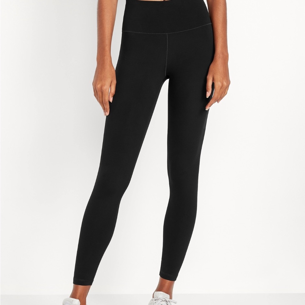 Old Navy 7/8 Studiosmooth Black Leggings